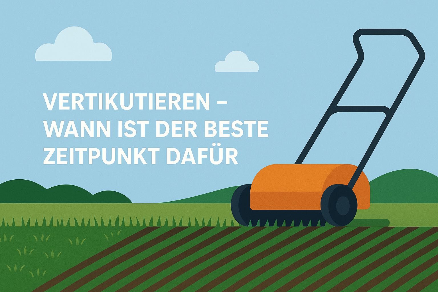 Vertikutieren – wann ist der beste Zeitpunkt dafür?